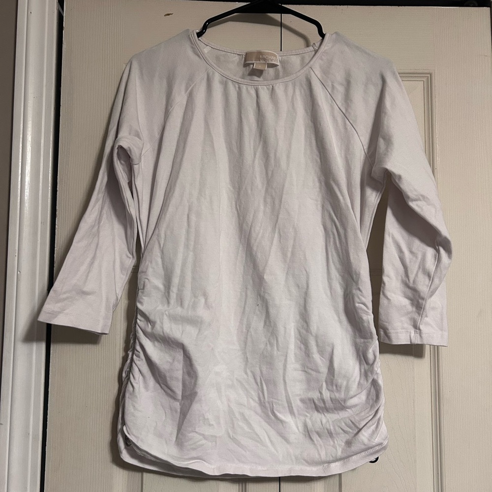 🔥Michael Kors White Long Sleeve Top
